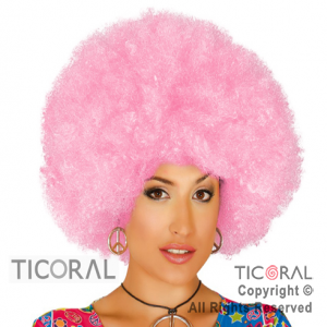 PELUCA AFRO SUPER ROSA HS7530-2 x 1